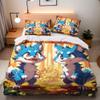 3D Wolf Reversible Duvet Cover Set, 200 x 200 cm, 3-Piece view 2