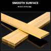 1-Piece Brass Flat Bar, 25 mm Thick, 100 mm Long, 25–100 mm Wide, Solid Metal Bar for Crafts and Hobbies (40 mm) view 4