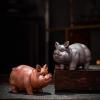 YCCHAH Purple Sand Tea Pet Statue, Kung Fu Tea Decoration view 3