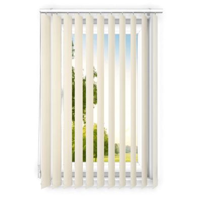 time4blinds Blackout Vertical Blind Complete Set, 160 x 120 cm, Beige