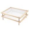 Stackable Wooden Pasta Drying Rack with Air Circulation view 1