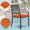uyeoco Outdoor Seat Cushion Covers, Waterproof, Zippered, 60 x 60 cm & 50 x 50 cm view 4
