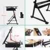 ABNNHK Adjustable Drawing Table with Storage view 3