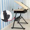 ABNNHK Adjustable Drawing Table with Storage view 4