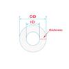 Seamless 42CrMo Steel Precision Tube for CNC Machining, OD 16 mm, ID Options 8.6/9/10/12/14/15 mm, 500 mm Length view 3