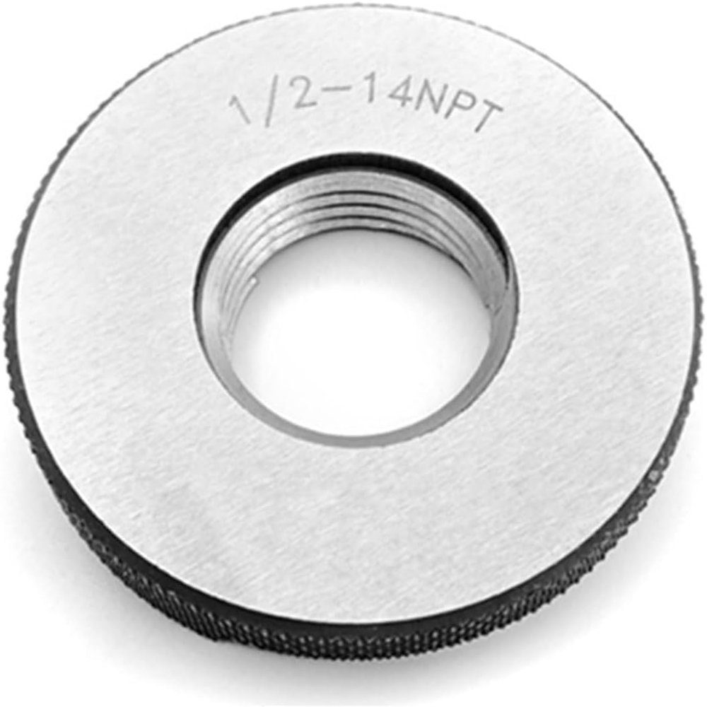 Tapered Pipe Thread Ring Gauge, NPT 60°, 1/16–1 1/4