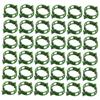 ibasenice Garden Support Clips, 200-Piece Set, PP, Weather-Resistant, Green view 1