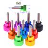 3 M3 Knurled Thumb Screws, Anodized Aluminum, 12 x 6 mm, Stainless Steel Thread view 2
