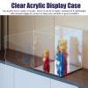 Xyrona Acrylic Display Case for Dolls with Mirrored Base, Transparent Case, 10–50 cm High (L10 × W20 × H20 cm/4 × 8 × 8 in) view 2