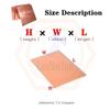 LanMaiXun T2 Copper Sheet, 2 × 500 × 500 mm, 1 Piece view 2