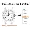 YBAAKZIIR Stainless Steel Watch Band, 20/22 mm, Quick-Release Butterfly Clasp, Silver/Rose Gold view 2