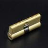 UPVC Door Lock Cylinder, 65/110 mm, Brass, AB Key, Extended Core (70 [35/35]) view 4