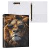 Cool Lion Sunglasses 3-Ring Binder, 3.8 cm D-Ring view 3