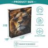 Cool Lion Sunglasses 3-Ring Binder, 3.8 cm D-Ring view 4