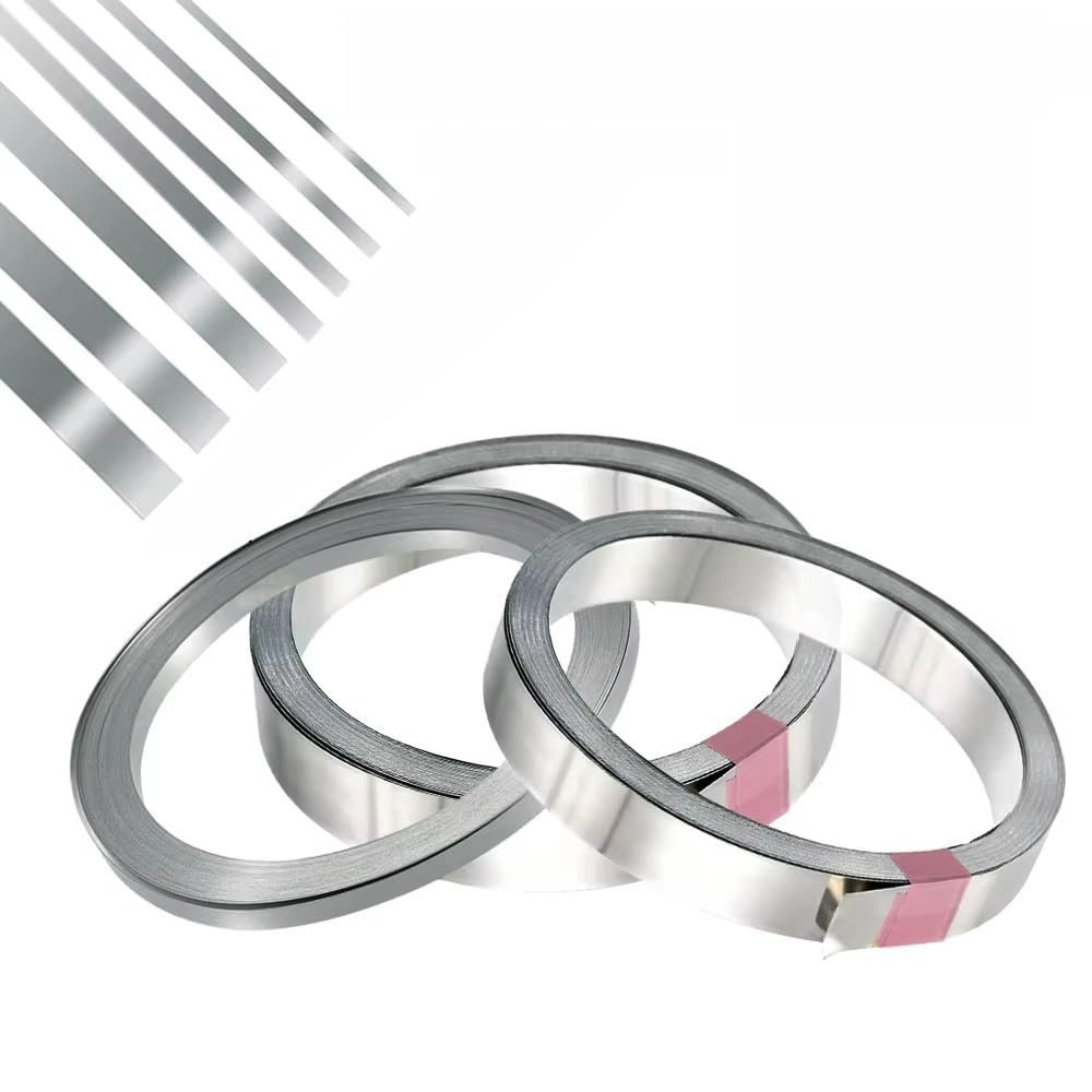DYETEE 5 m Nickel-Chromium Alloy Flat Heating Wire for Sealing Machines, Vacuum Packaging (10 x 0.3 mm)