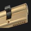 uPVC Door Locks, Door Cylinders, Pre-Tensioned Lock, 65/70/80/90/115 mm, Brass Door Lock with Extended Cylinder and Extended Keys (60 [30/30]) view 4