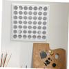 jojofuny 49-Slot Vertical Wall Organizer for Paint Bottles view 4