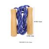 Jump Rope with Wooden Handles, Adjustable Length view 2