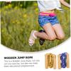 Jump Rope with Wooden Handles, Adjustable Length view 4