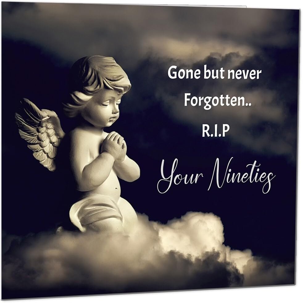 Funny 90th Birthday Card – RIP Your Eighties