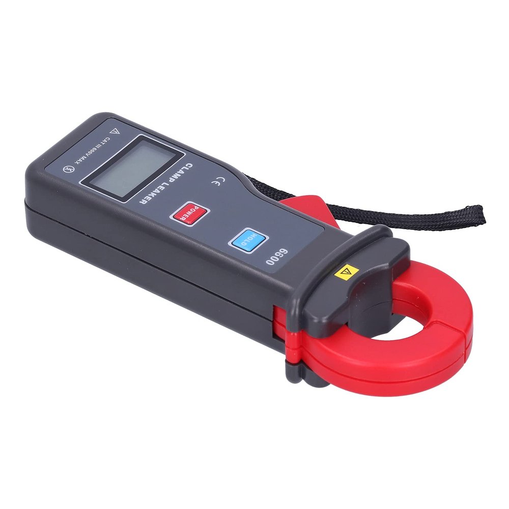 AC 0 mA–600 A Leakage Current Clamp Meter with USB Data Upload & Hold Function