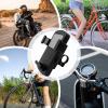 Universal Bicycle Phone Holder with 360° Rotating Base view 4