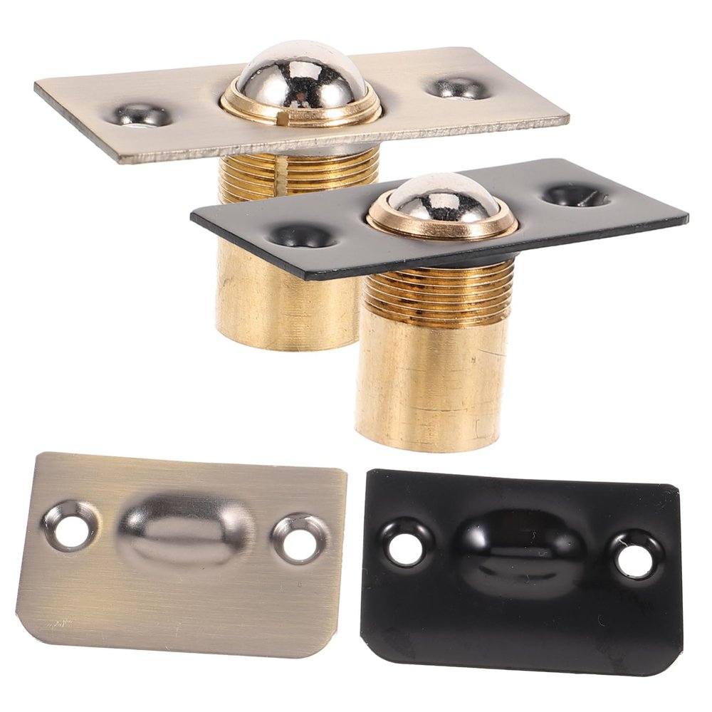 Lurrose 2-Piece Invisible Ball Catches for Cabinet Doors