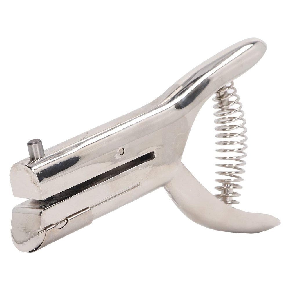 6 mm Round Single-Hole Duty Punch for PVC Cards, ID Badges & More
