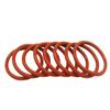 Red Round O-Ring Seal, Multiple Sizes, 5.7 mm Cord Diameter, Metric Seal (588.6 × 600 × 5.7 mm) view 3