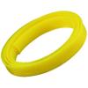 High-Density Expandable Braided PET Cable Sleeve, Yellow, 4 mm view 1