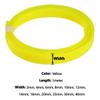 High-Density Expandable Braided PET Cable Sleeve, Yellow, 4 mm view 2
