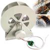 HTDRE Micro Hydroelectric Turbine Generator 50W/100W, Low-Speed Water Wheel Generator for Household Power and Outdoor Lighting view 1