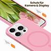 FERLAN Crossbody Phone Case with Detachable Strap for Samsung Galaxy S25 Ultra, Pink view 3