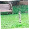HYTROVE 7-Inch Borosilicate Glass Rain Gauge with Scale view 2