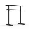 SGKOMN Portable Ballet Barre, Steel Ballet Bar with Stable Construction, Non-Slip Base, 1.2 m/3.93 ft view 1
