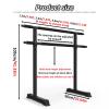 SGKOMN Portable Ballet Barre, Steel Ballet Bar with Stable Construction, Non-Slip Base, 1.2 m/3.93 ft view 2