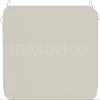 Zippered Linen Bench Cushion Cover, Washable, Beige, 170 x 60 x 5 cm view 1