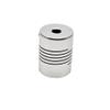 Flexible CNC Jaw Coupling 19 × 25 mm, D19 × L25, for Stepper Motor, 4 × 6.35 mm view 2