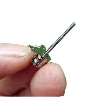 GTPBAO 10-Pack 17 mm Linear Screw-Shaft Stepper Motors, 2-Phase, 4-Wire, Micro 6 mm, for Digital Camera Lenses
