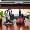Bicycle Phone Holder, Rotating Handlebar Mount, Secure Smartphone Support view 3