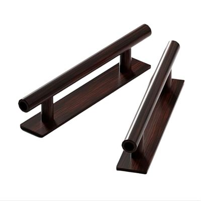 2-Piece Rose Gold Self-Adhesive Cabinet and Drawer Handles