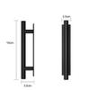2-Piece Rose Gold Self-Adhesive Cabinet and Drawer Handles view 2