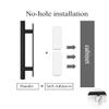 2-Piece Rose Gold Self-Adhesive Cabinet and Drawer Handles view 4