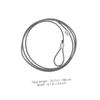 VANZACK Durable Steel Chain Basketball Net with Metal Frame, Wind-Resistant and High-Strength view 2