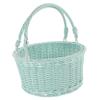 ifundom Handmade Plastic Fruit Basket, Rustic Handwoven Picnic Basket view 1