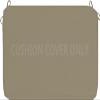 Bench Cushion Cover, Khaki, 160 x 35 x 5 cm view 1