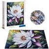 Flower Puzzle, 3,000 Pieces, 122 x 81 cm, Wooden Jigsaw Puzzle for Adults and Children, Wall Decor or Gift, Girl White g-774 view 2