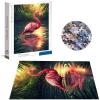 4000-Piece Sea Puzzle for Adults, Wooden Flamingo Jigsaw Puzzle for Adults and Children view 2
