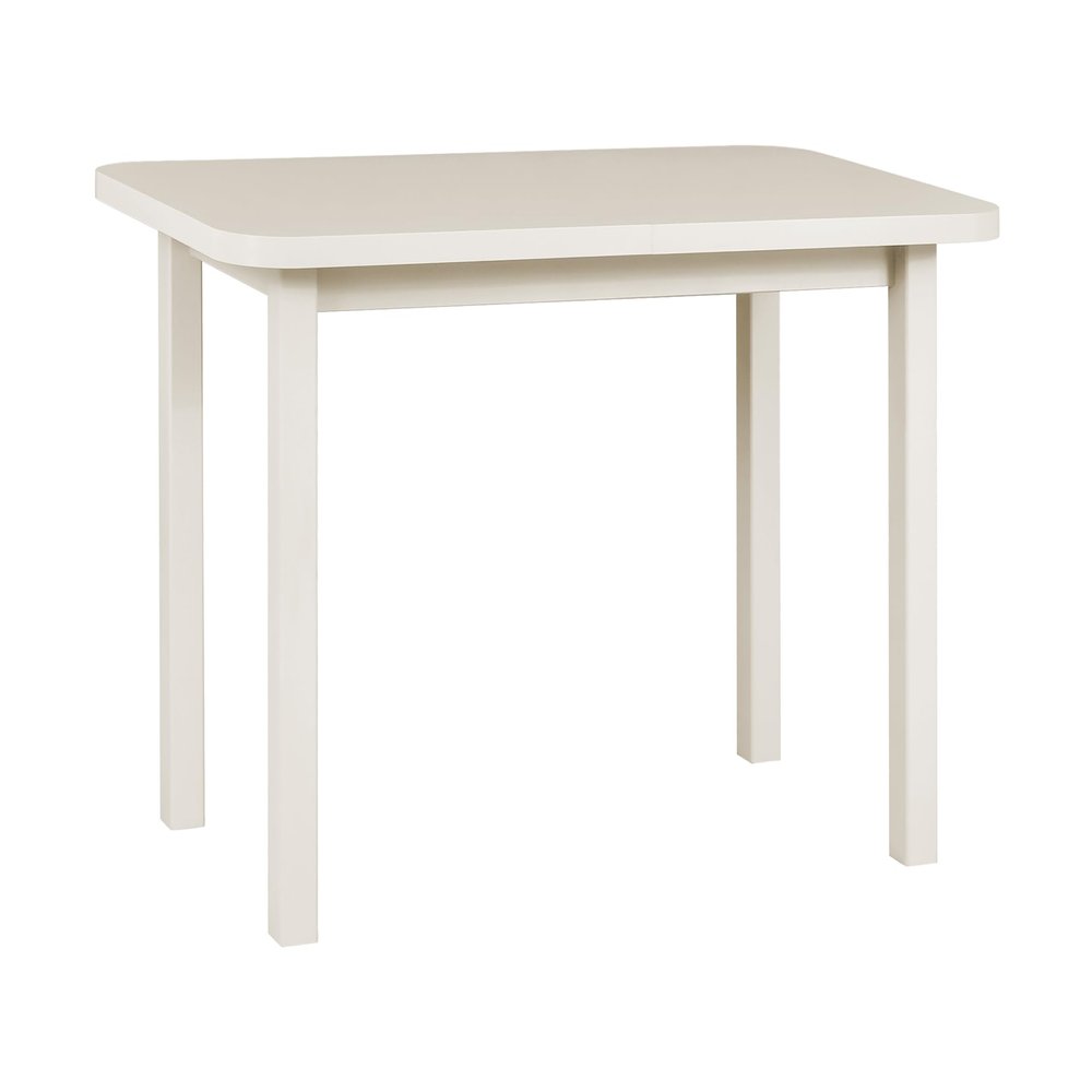 LeafDesign Dining Table, Folding Wooden Table with Extension Leaf, Wenus 2, Kashmir (140/180 x 80 x 76 cm)