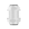 GYQYJPFZM 50-Piece Lot 3/8-Inch Bulkhead Straight RO Water Fittings, 9.5 mm Bulkhead Couplings, POM Hose and PE Pipe Connectors for Water Filter Parts view 1